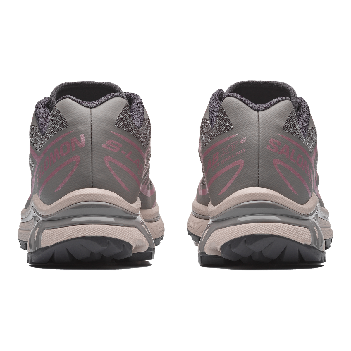 XT-6 STEEL STREETS — L45471700 — Vista posterior #Color_CLOUDBURST/DAWN PINK/NINE IRON