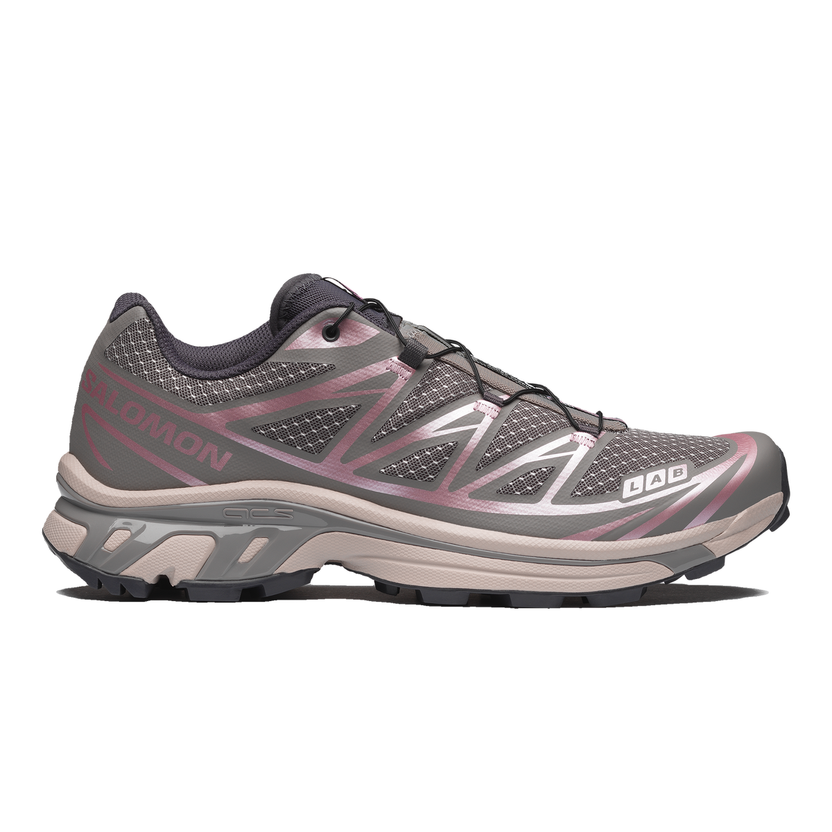 XT-6 STEEL STREETS — L45471700 — Vista lateral #Color_CLOUDBURST/DAWN PINK/NINE IRON