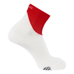 WHITE/FIERY RED